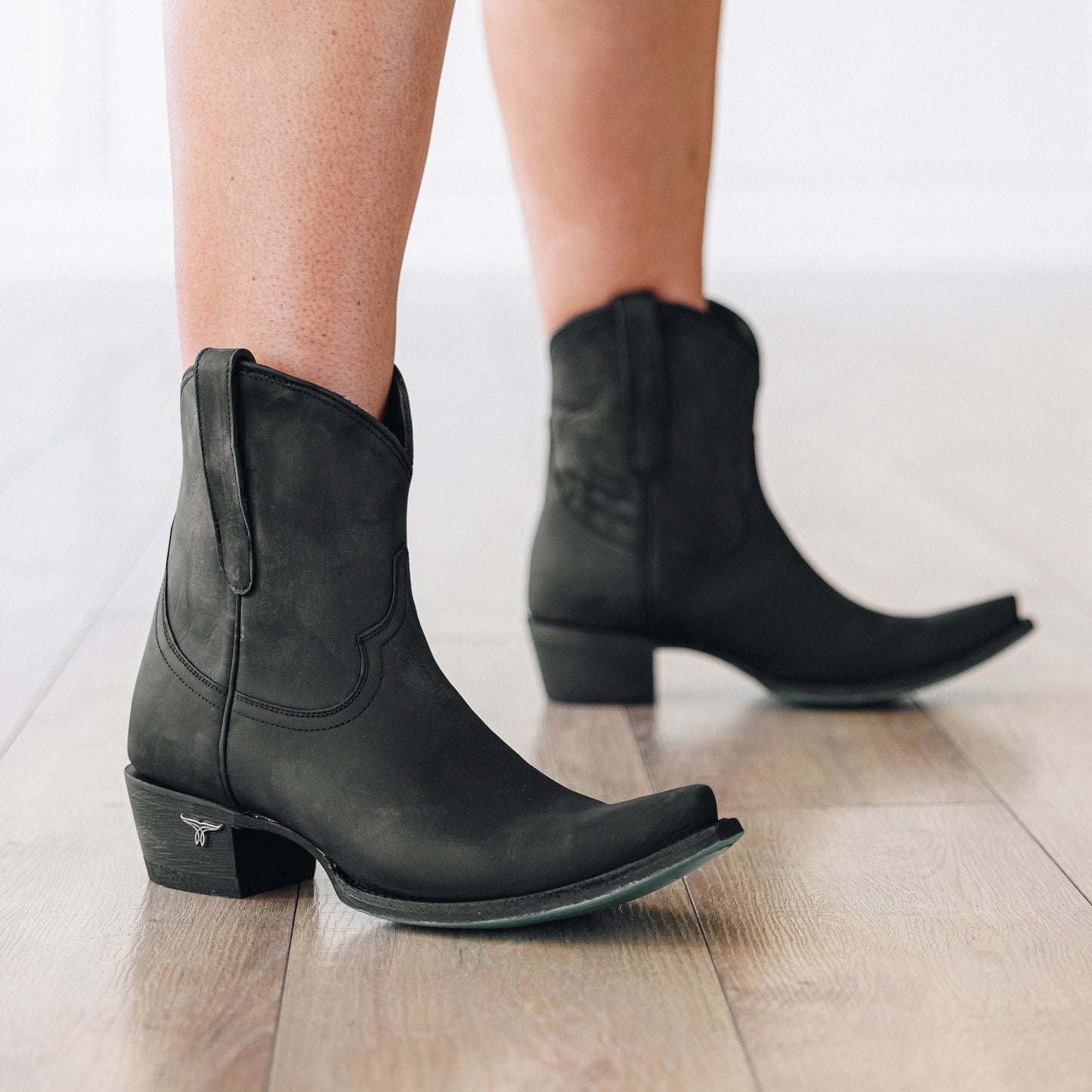 Emma Jane Bootie - Matte Black