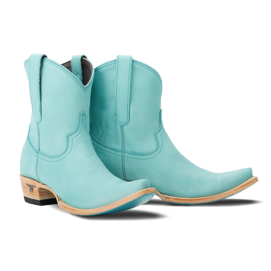 Turquoise Emma Jane Booties