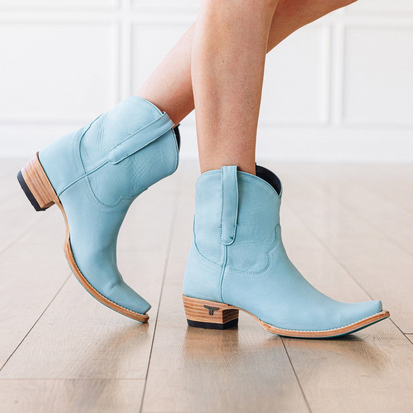 Powder blue Emma Jane Bootie