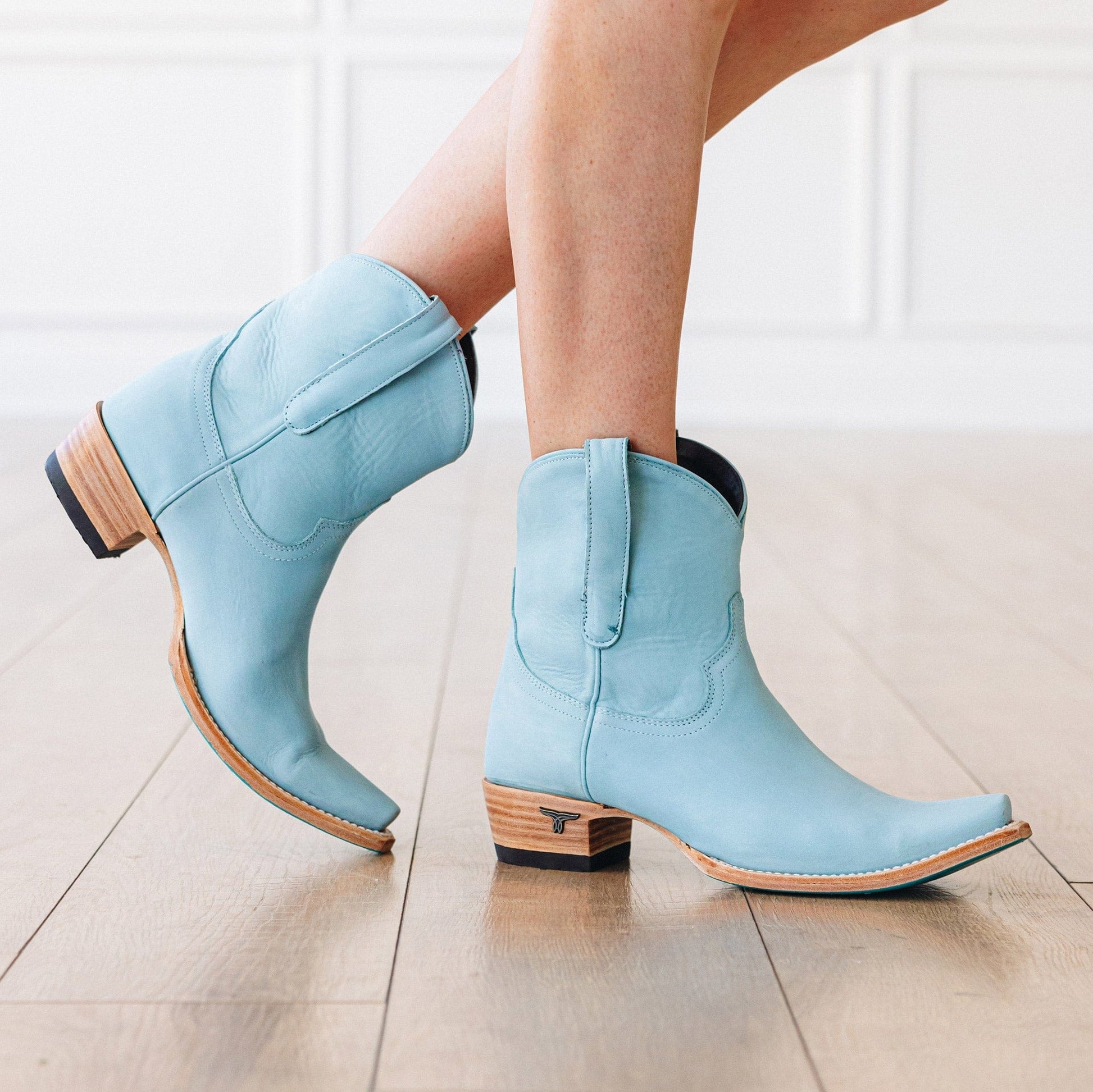 Powder blue Emma Jane Bootie