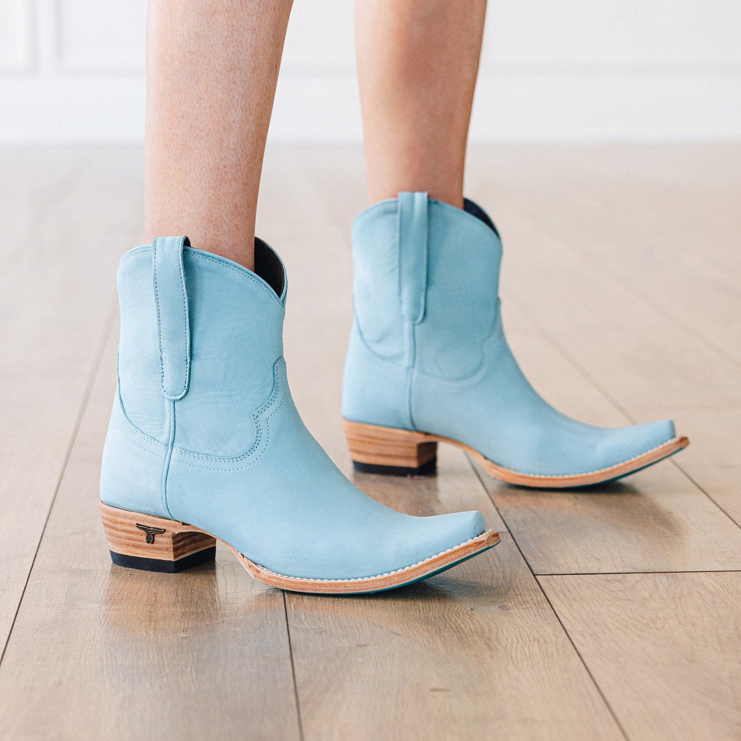 Powder Blue Emma Jane Bootie
