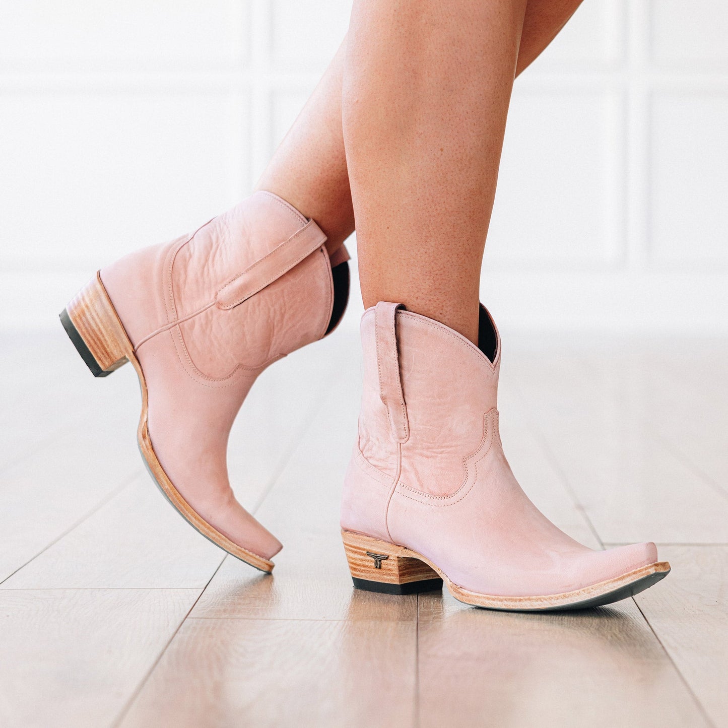 Emma Jane blush booties