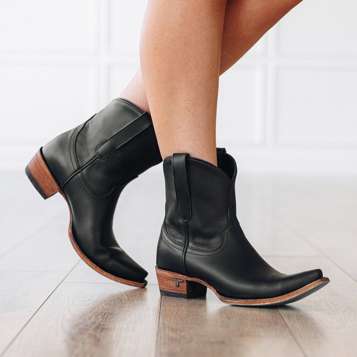 Emma Jane Bootie in Jet Black