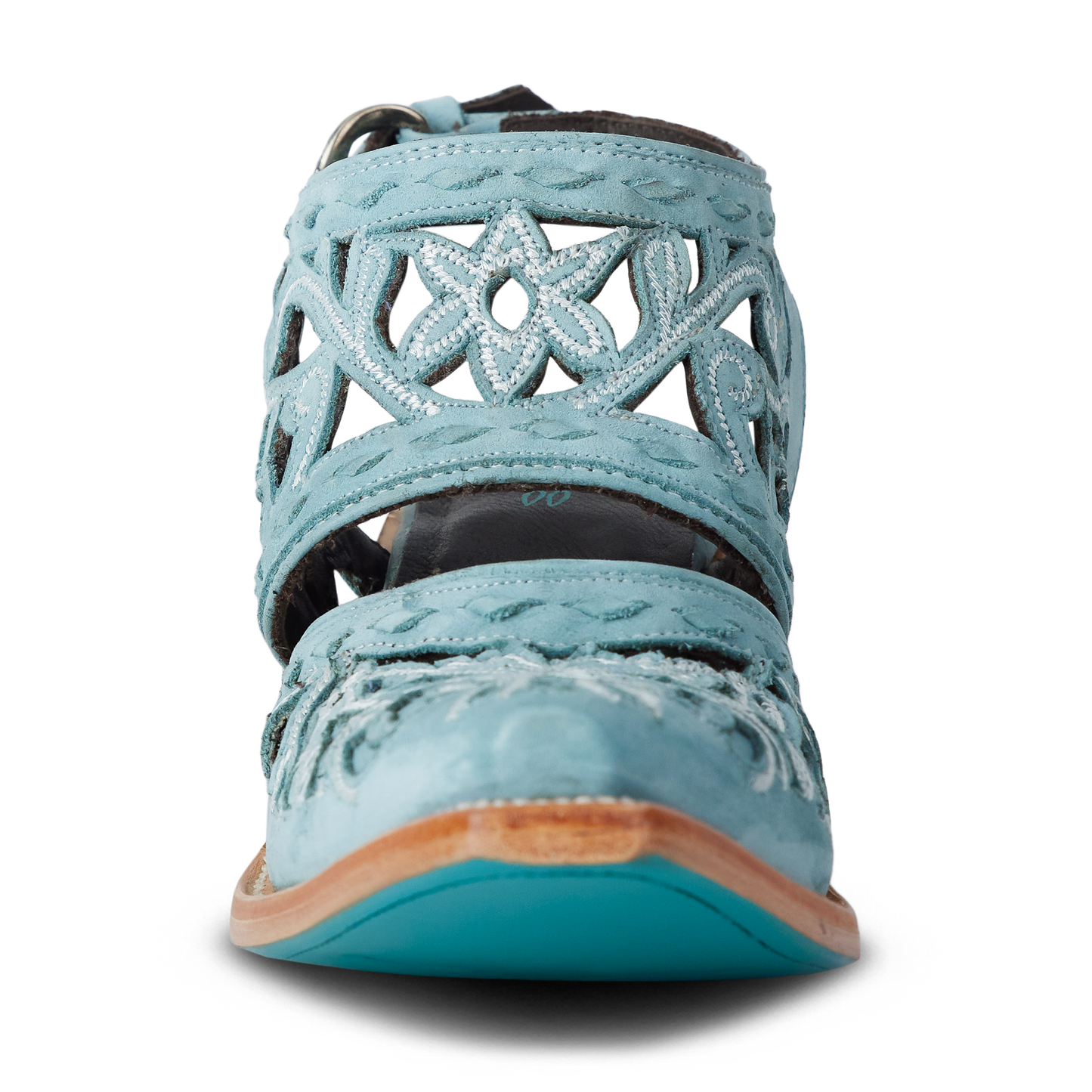 Robin Cut Out Slingback Mule - Powder Blue
