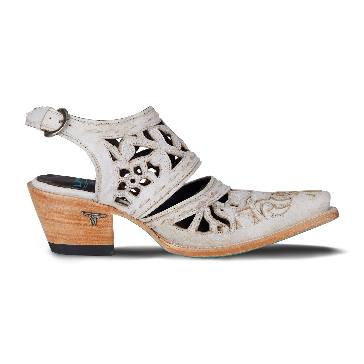 Robin Cut Out Slingback Mule - Ceramic Crackle