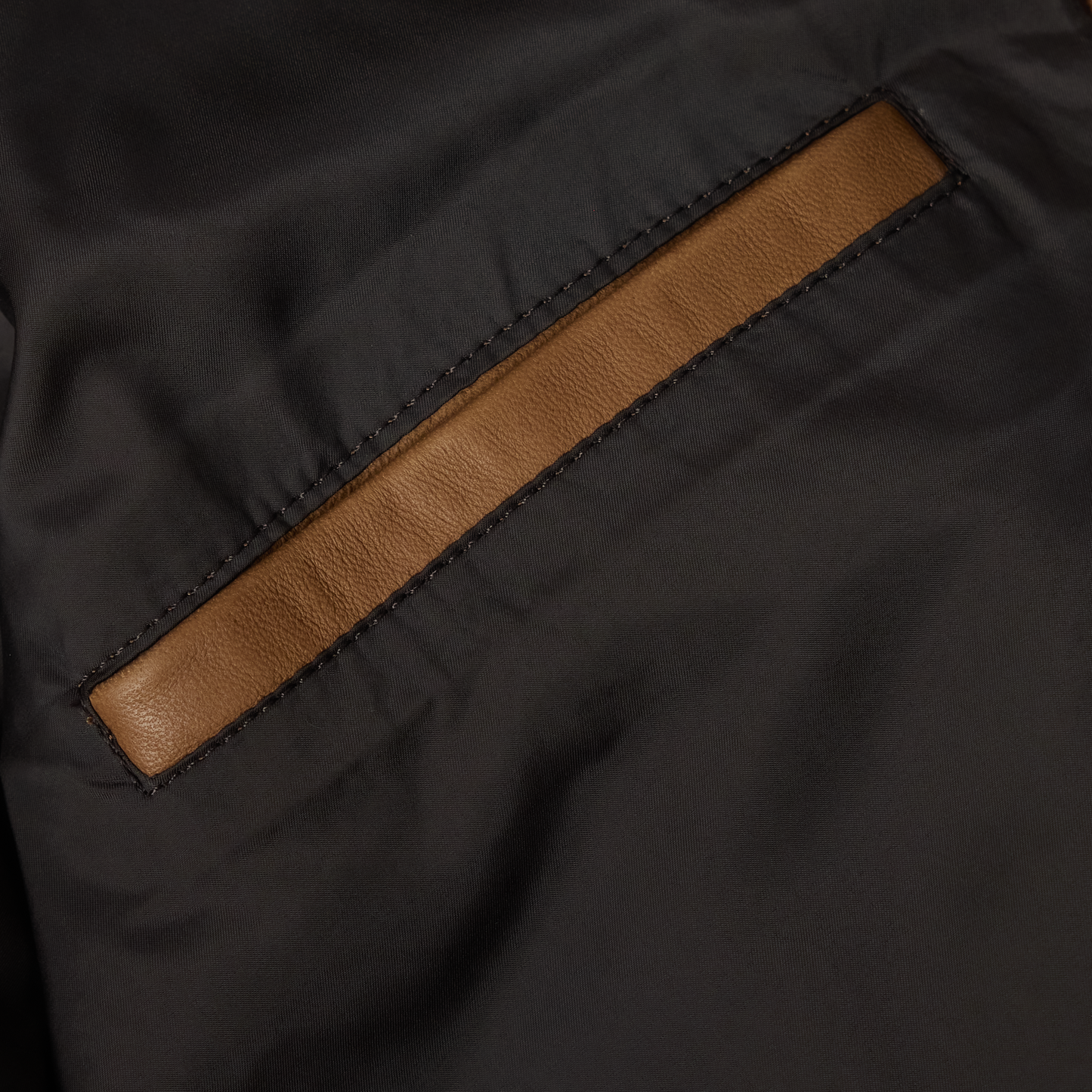 Basic Biker Jacket - Desert Clay Brown Leather