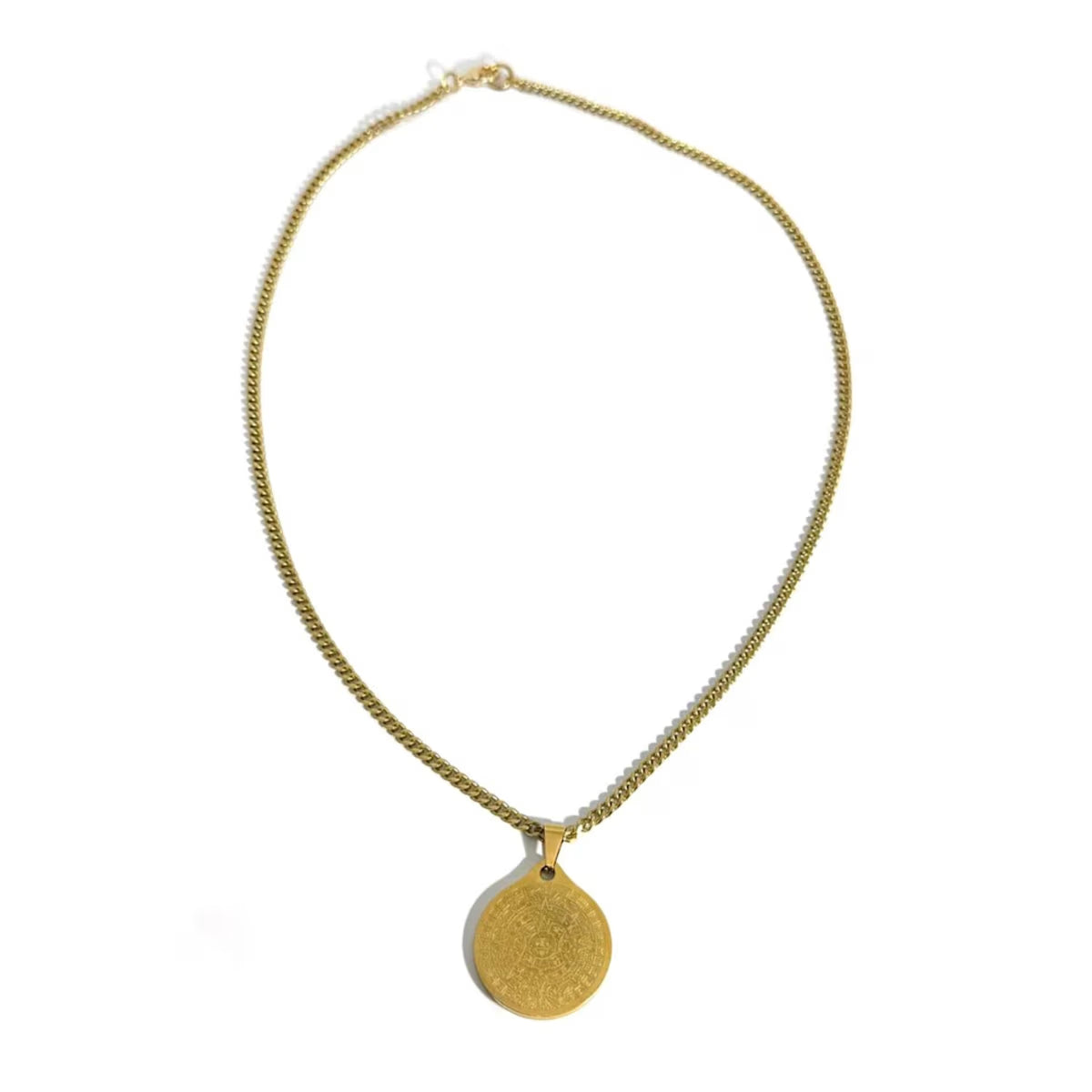 Mayan Calendar Necklace