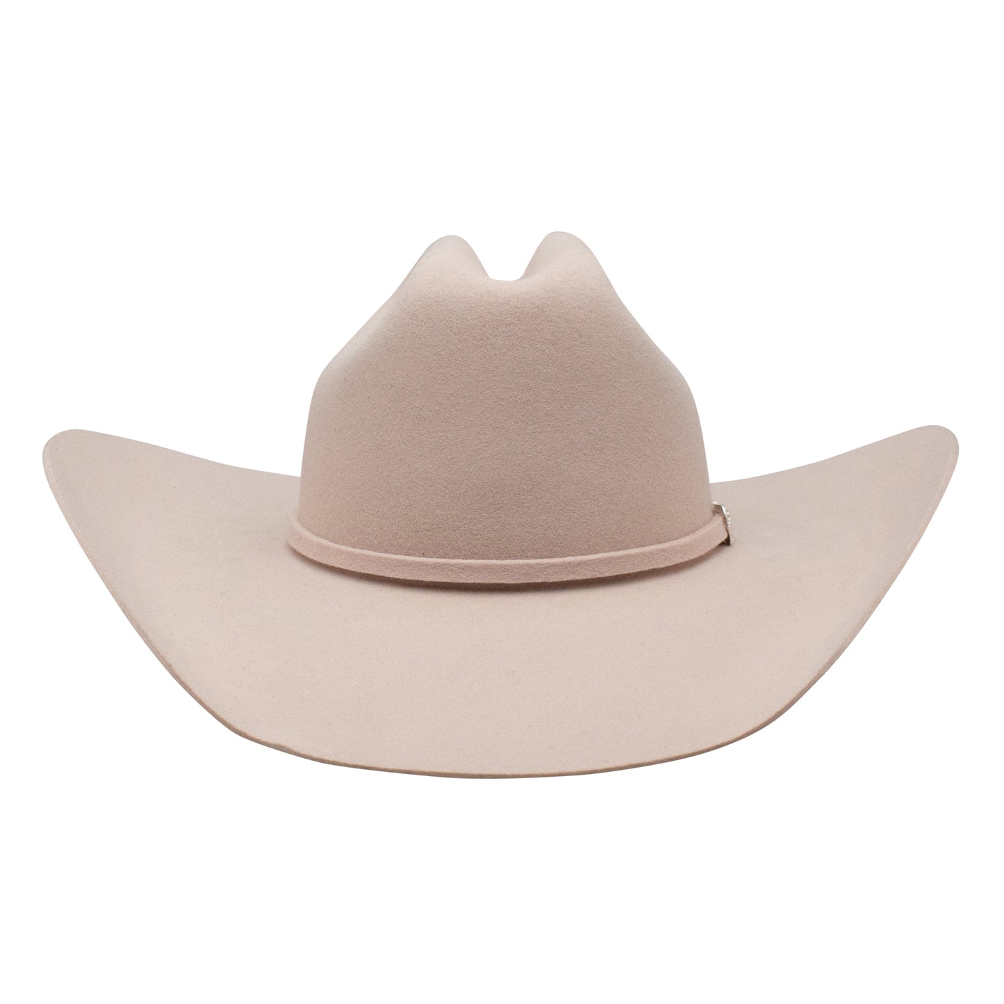 Pale pink cowboy hat