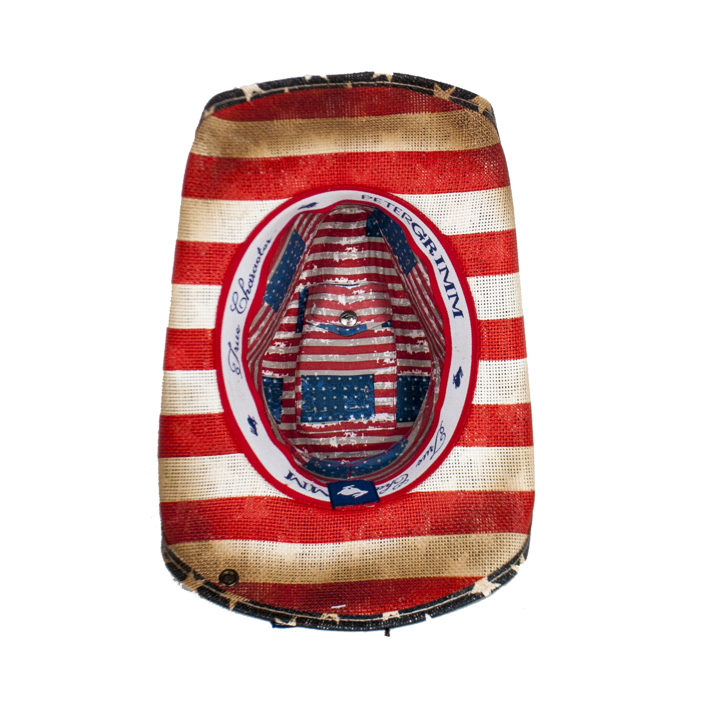 American flag cowboy hat