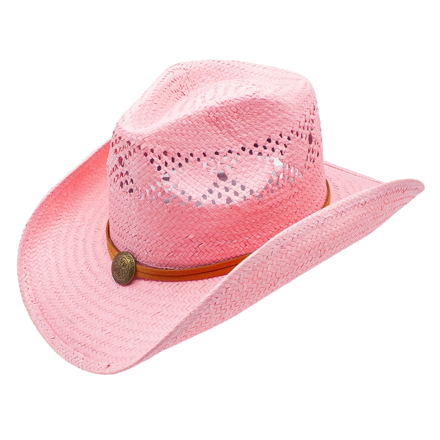 Pink cowboy hat