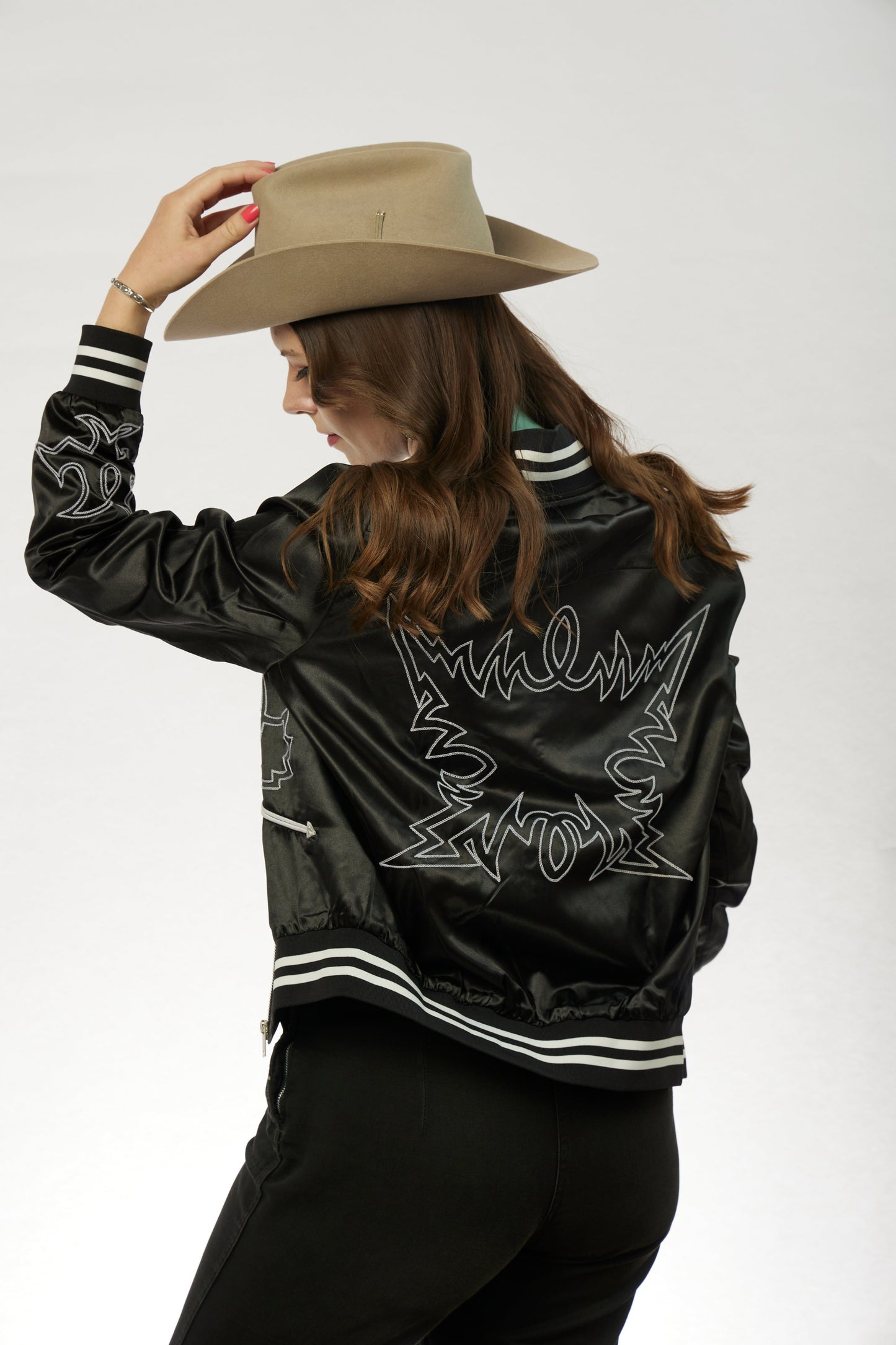 H Bar C Odessa Tour Jacket in Black