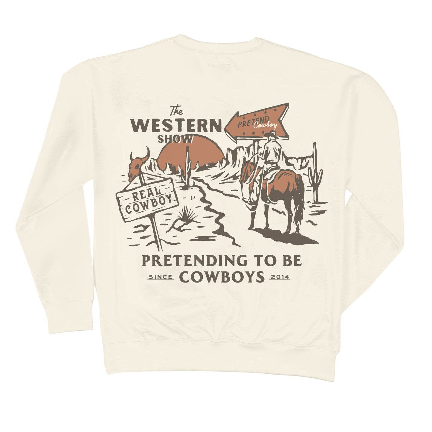 Western Show Sweatshirt for Cowgirls