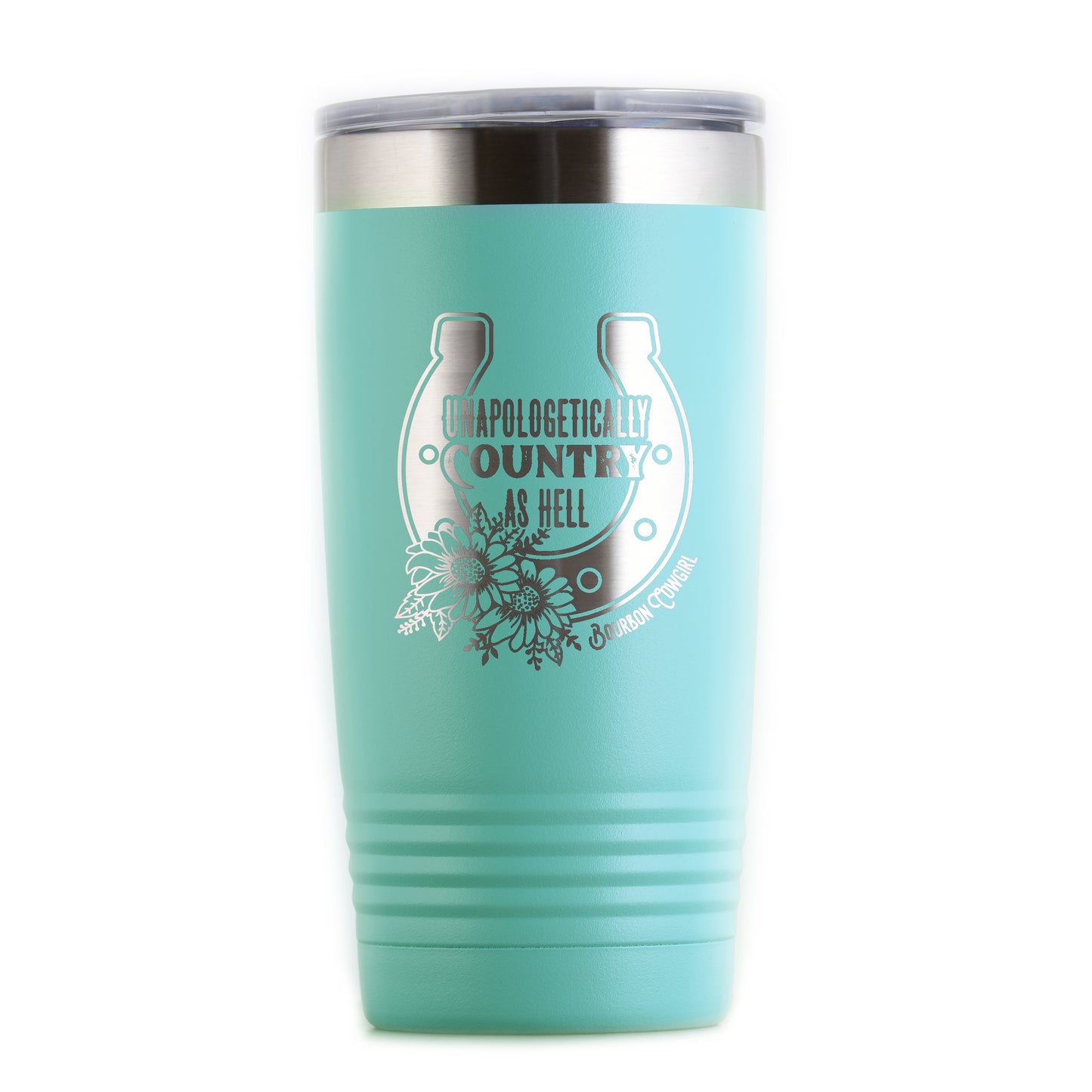 Unapologetically Country As Hell Travel Tumbler