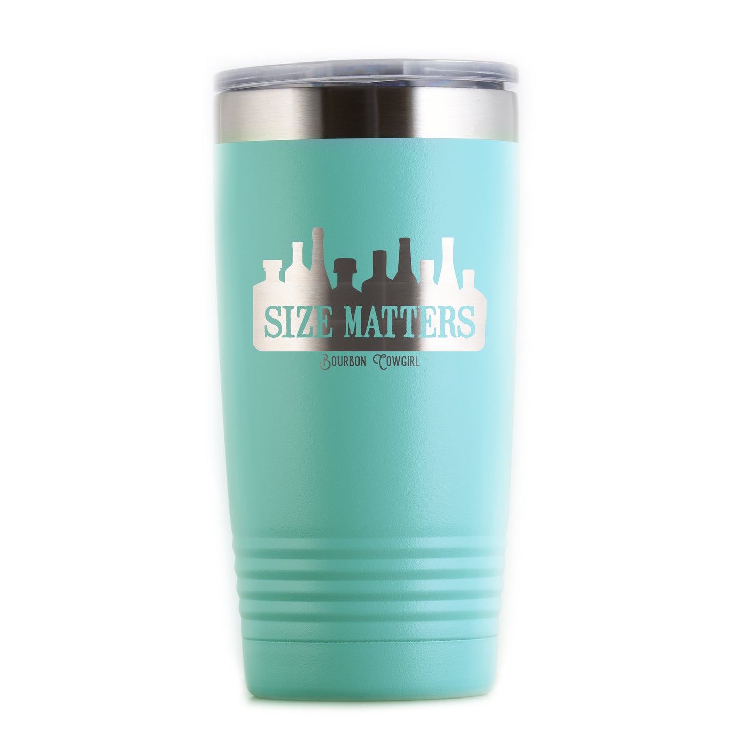 Size Matters Funny Travel Tumbler