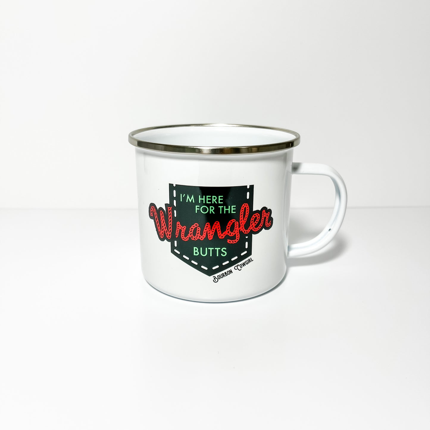 Wrangler Butts campfire mug