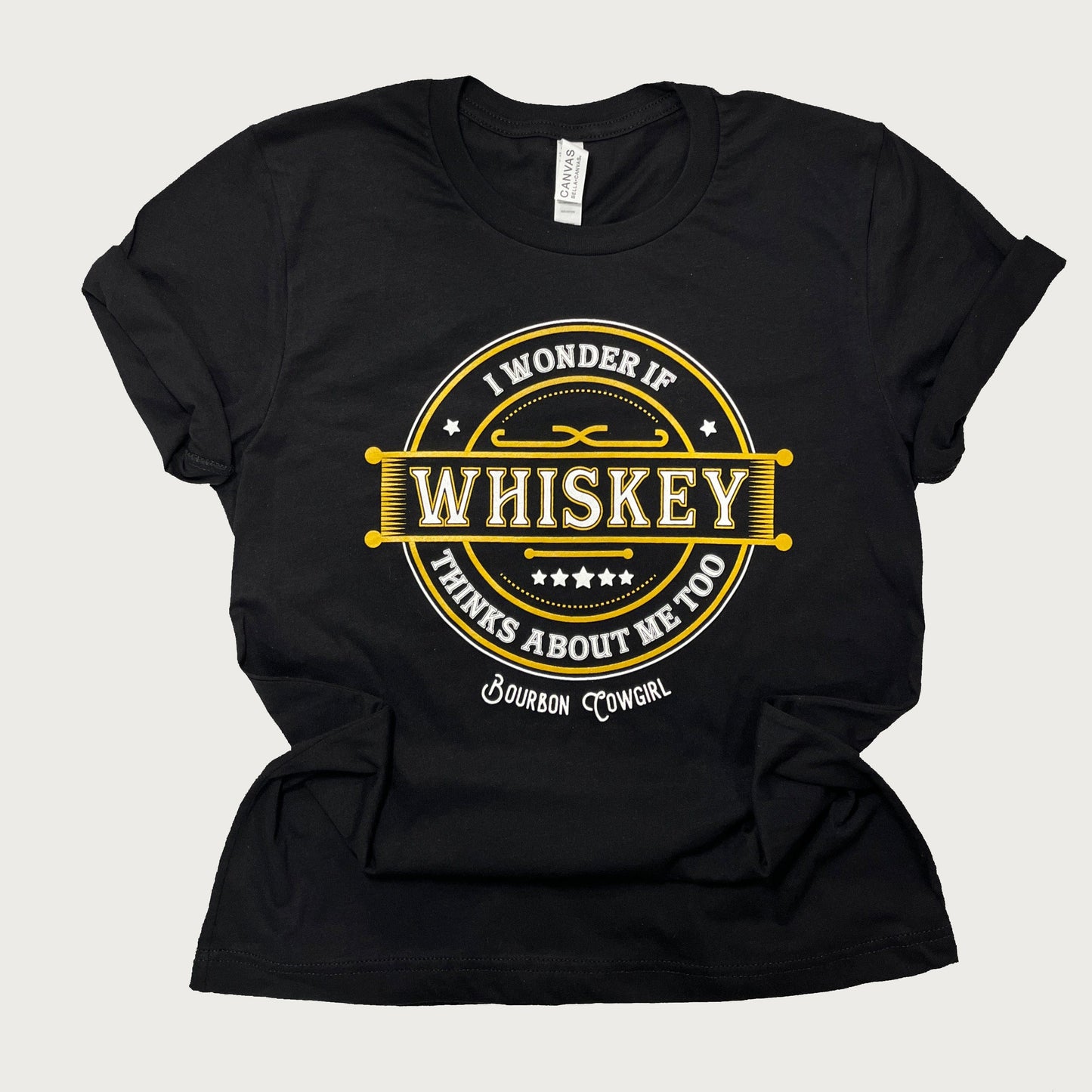 Whiskey Thinks About Me t-shirt