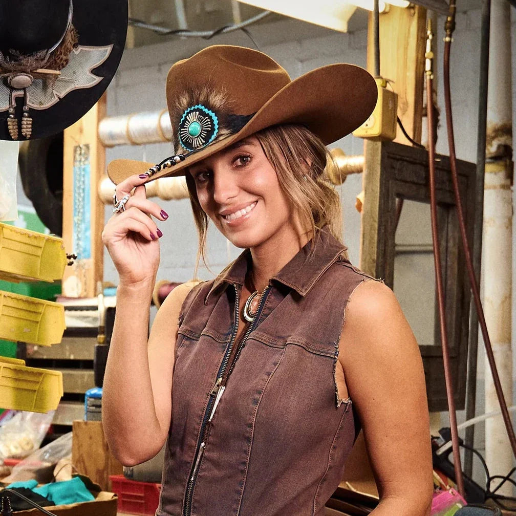 Introducing the Hottest Cowgirl Hat Brand by Lainey Wilson and Charlie 1 Horse!