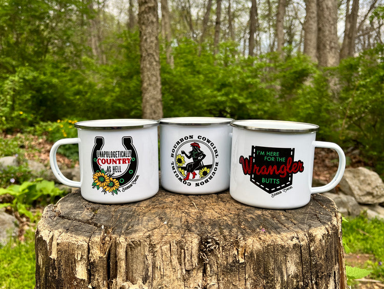 Coffee and Campfire Mugs  Shop Fun Gifts for Her at Bourbon Cowgirl