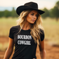 Bourbon Cowgirl Branded Graphic Tee T-Shirt