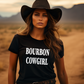 Bourbon Cowgirl Branded Graphic Tee T-Shirt