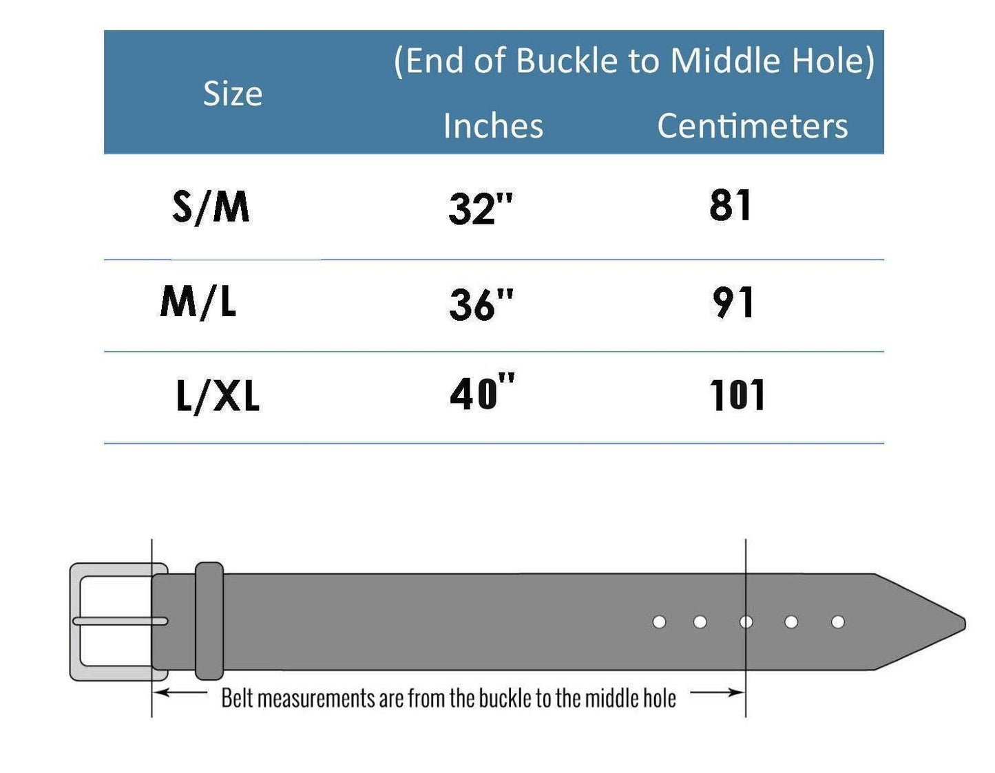 Western Alternating Concho Belt in Genuine Cowhide Leather