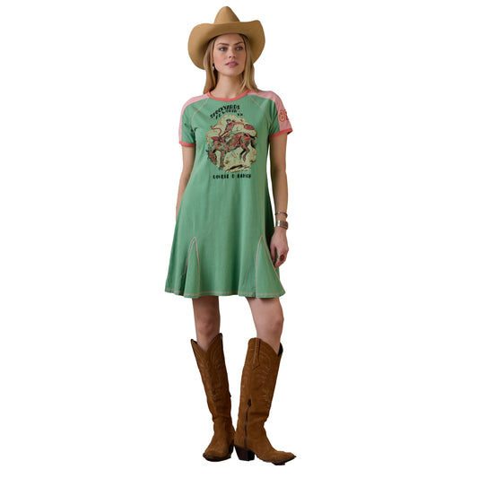 Bucking in the Fort Dress by Double D Ranch at Bourbon Cowgirl