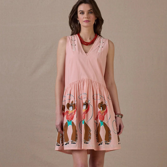 Root'n Toot'n Dress by Double D Ranch at Bourbon Cowgirl