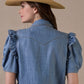 Sweet Denim Blues Top by Double D Ranch at Bourbon Cowgirl