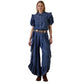Sweet Denim Blues Top by Double D Ranch at Bourbon Cowgirl