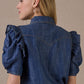 Sweet Denim Blues Top by Double D Ranch at Bourbon Cowgirl