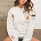 Cotton French Terry Western Patch Sweatshirt