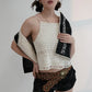 Leather Circle Caterpillar Disc Belt