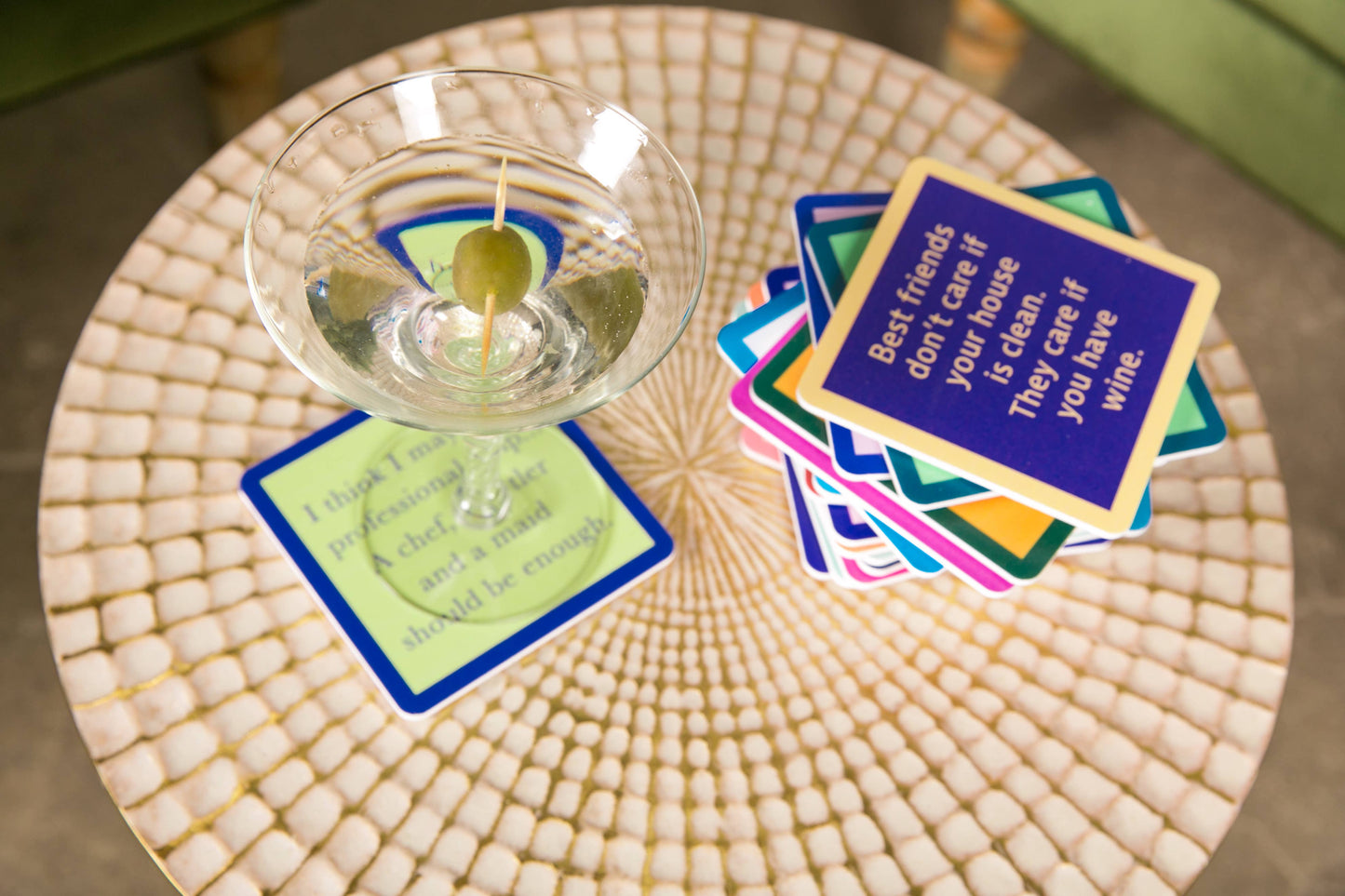 COASTER 1900'S | Funny Party Gift | Home Bar Decor