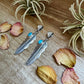 Feather Pendant – Kingman Turquoise & Sterling Silver
