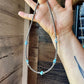 Golden Hill Turquoise & Sterling Silver Pearl Necklace – 16" + Extender