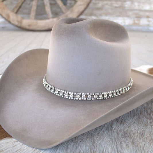 Rhinestone Bling Hat Band - The Monroe