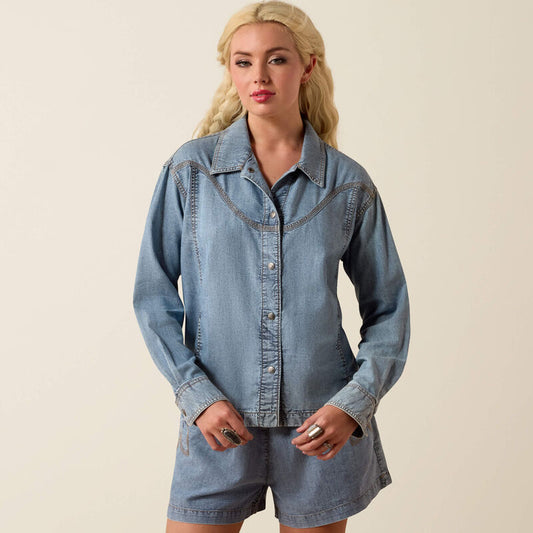 Bonfire Denim Shirt Jacket by Ariat