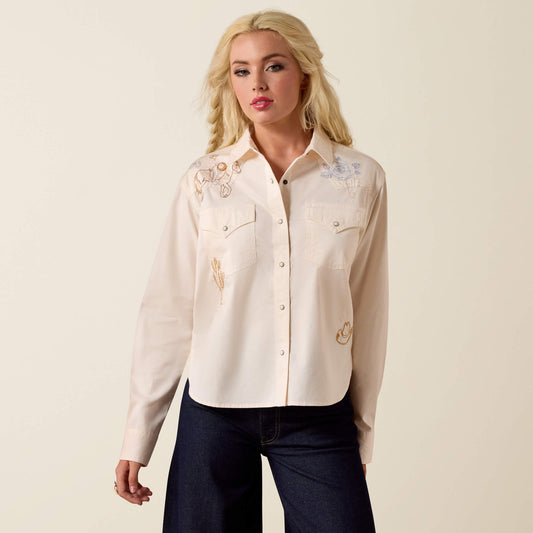 Ashville Embroidered Snap Shirt by Ariat