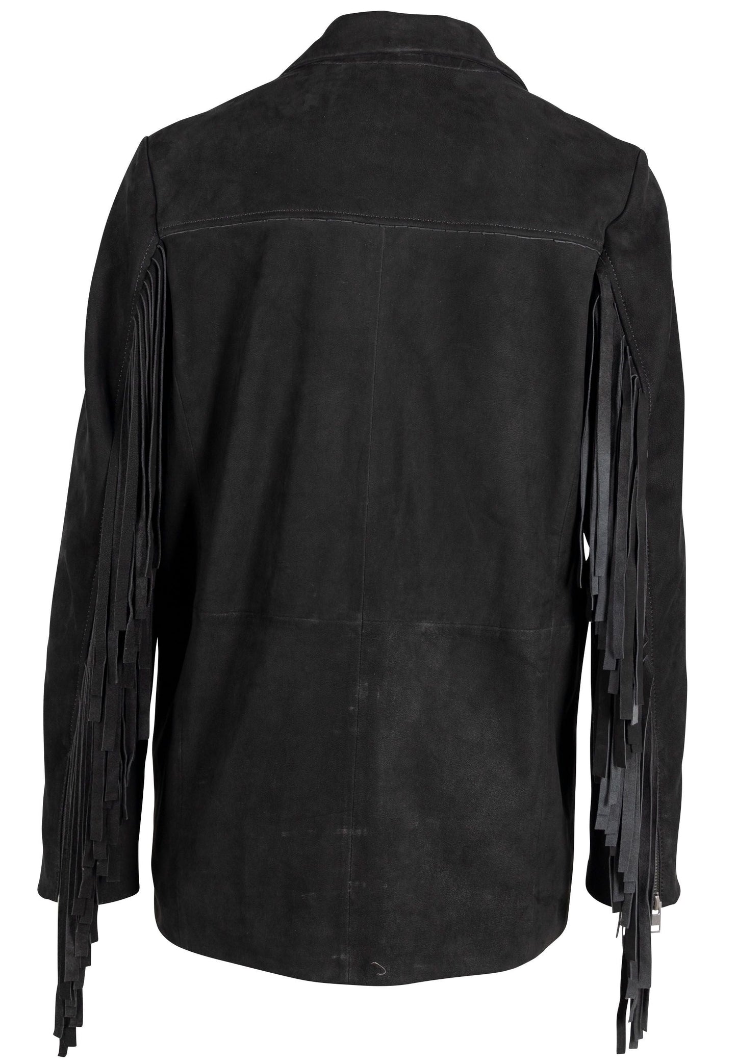 Tanny RF Leather Blazer, Black