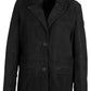 Tanny RF Leather Blazer, Black