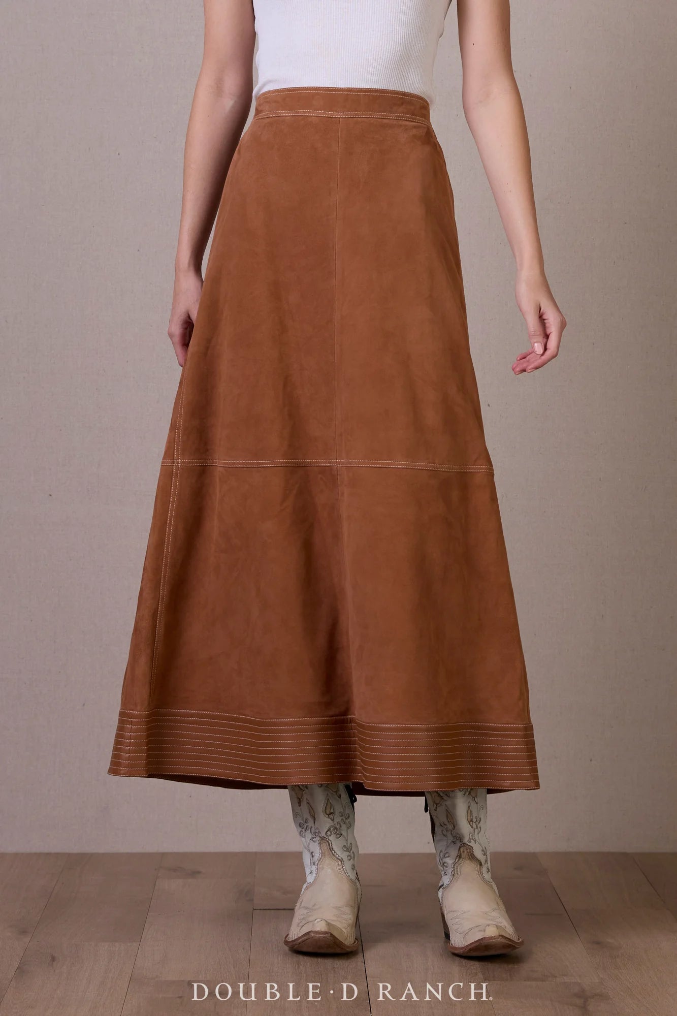 Cowboy Gist Skirt by Double D Ranch
