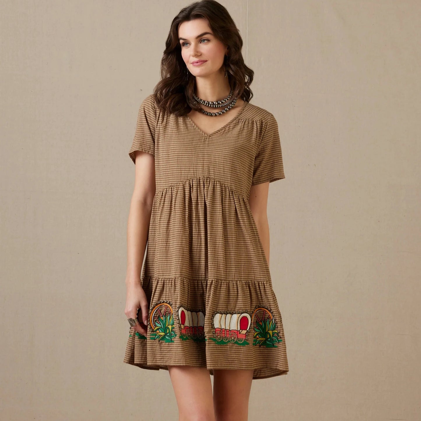 Wagoneer Dress by Double D Ranch at Bourbon Cowgirl