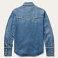 Piped Denim Shirt by Stetson