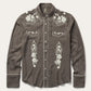 Embroidered Retro Western Shirt by Stetson