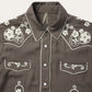 Embroidered Retro Western Shirt by Stetson