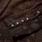 Stetson Brown Patchwork Bandana Print Shirt for Women