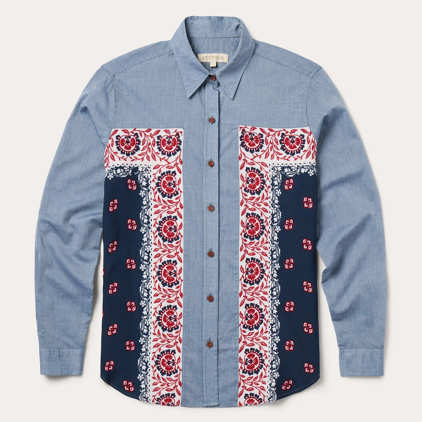 Chambray Bandana Shirt by Stetson