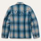 Wool Plaid Western Blazer in Blue by Stetson