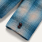 Wool Plaid Western Blazer in Blue by Stetson