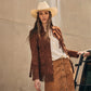 Suede Fringed Women's Jacket by Stetson